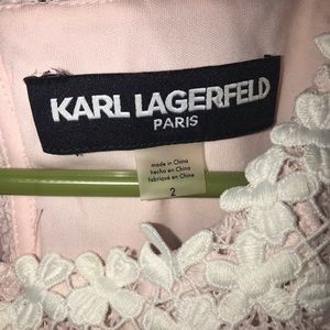 Karl Lagerfeld Pink Dress Size 2